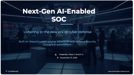 Next-Gen AI-Enabled SOC